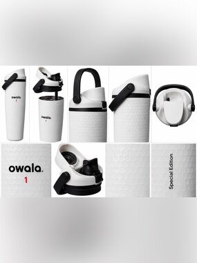 ⛳🏌🏻Owala FreeSip Sway 30oz “Water Hazard” Raised Golf Ball Texture NWT In Hand